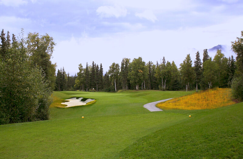 Anchorage Golf Club Hole 3 (After)