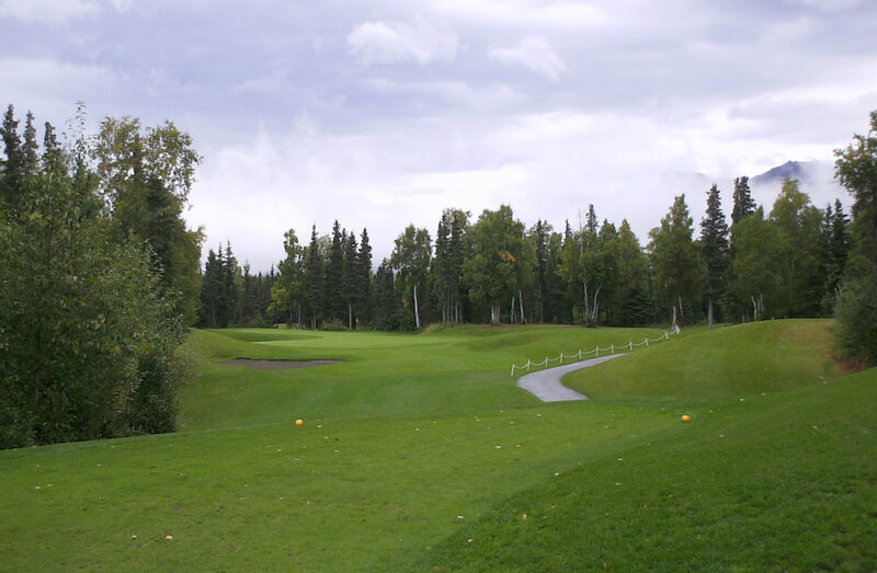 Anchorage Golf Club Hole 3 (Before)